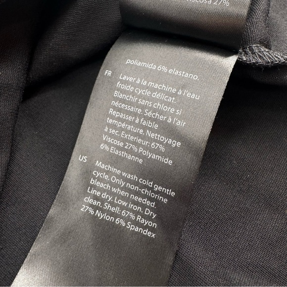 COS OFF THE SHOULDER LONG SLEEVED BLACK TOP - Picture 4 of 6